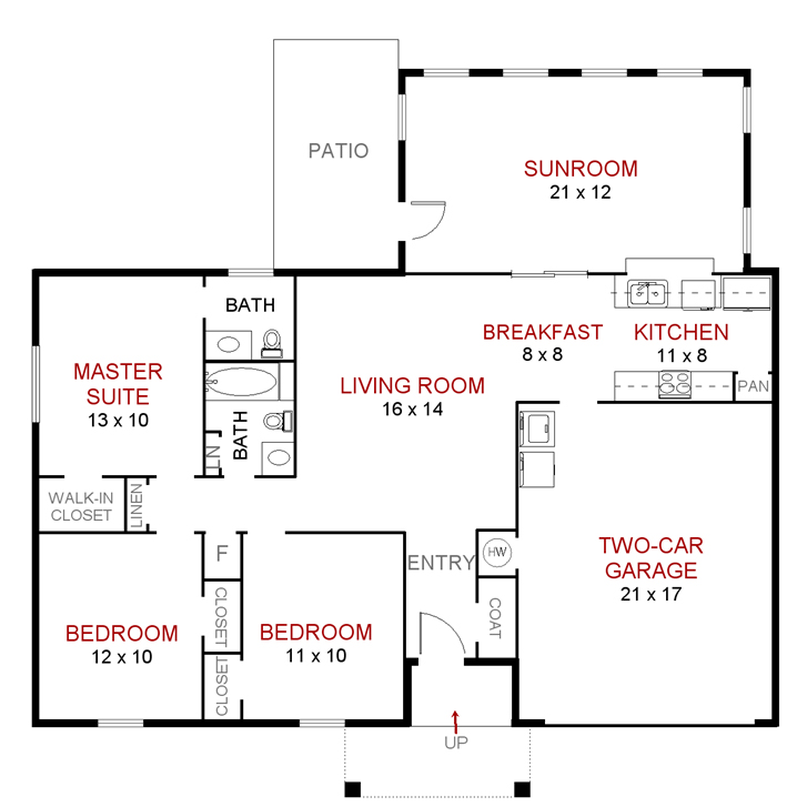 300 Square Meter House Plan